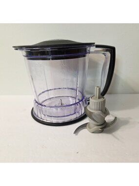 Ninja Master Prep Food Processor 40 oz. Pitcher w/ Lid 2 Blades Replacement Part